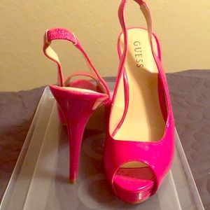 Pink heels